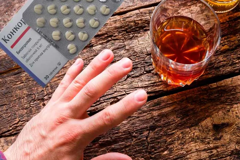 Конкор и алкоголь - совместимость, риски, когда можно пить